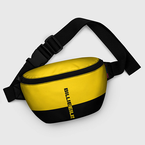 Поясная сумка BILLIE EILISH: Yellow & Black / 3D-принт – фото 4