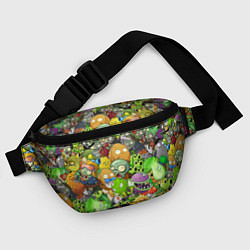 Поясная сумка PLANTS VS ZOMBIES, цвет: 3D-принт — фото 2