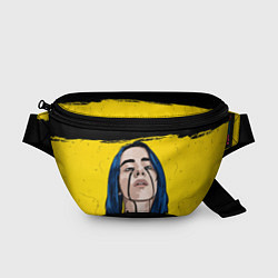 Поясная сумка Billie Eilish, цвет: 3D-принт