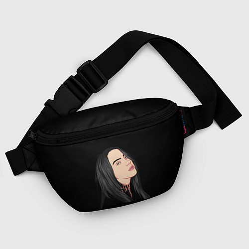 Поясная сумка Billie Eilish: Black Style / 3D-принт – фото 4