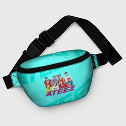 Поясная сумка Ateez, цвет: 3D-принт — фото 2