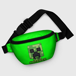 Поясная сумка MINECRAFT CREEPER, цвет: 3D-принт — фото 2