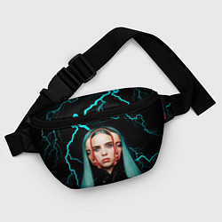 Поясная сумка BILLIE EILISH, цвет: 3D-принт — фото 2