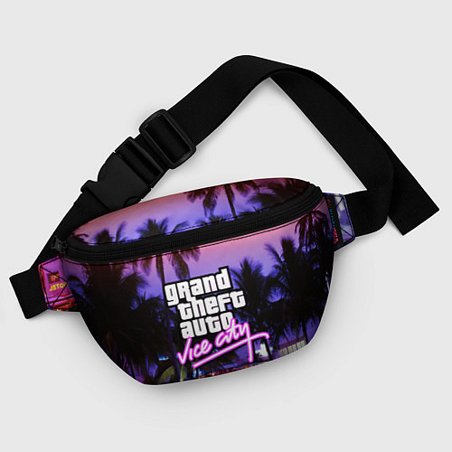 Поясная сумка Grand Theft Auto Vice City / 3D-принт – фото 4
