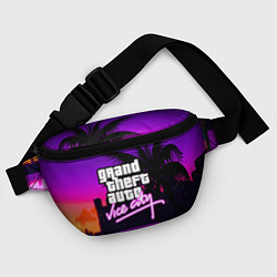 Поясная сумка GTA:VICE CITY, цвет: 3D-принт — фото 2