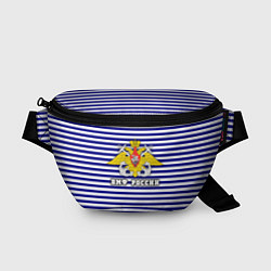 Поясная сумка Тельняшка ВМФ, цвет: 3D-принт