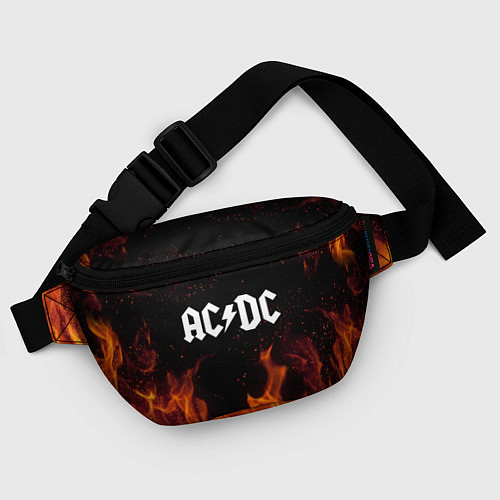 Поясная сумка AC DC / 3D-принт – фото 4