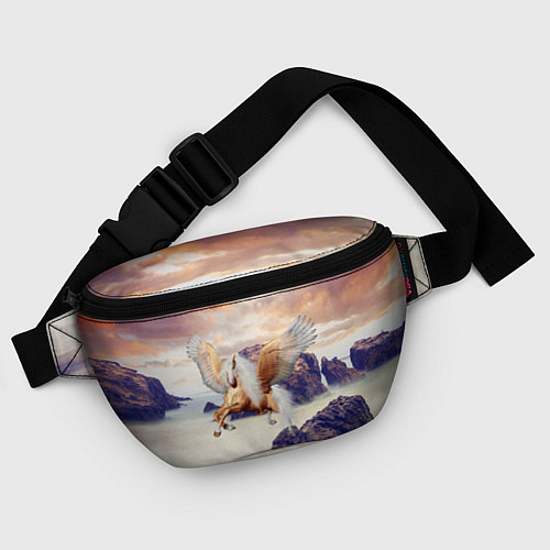 Поясная сумка Sea Sunset Horse / 3D-принт – фото 4