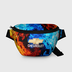 Поясная сумка CHEVROLET, цвет: 3D-принт
