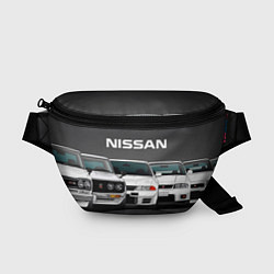 Поясная сумка NISSAN, цвет: 3D-принт