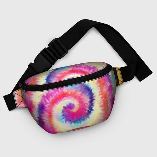 Поясная сумка Tie Dye vortex / 3D-принт – фото 4