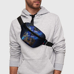 Поясная сумка Space Geometry, цвет: 3D-принт — фото 2