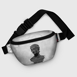 Поясная сумка Бюст статуи Glitch face, цвет: 3D-принт — фото 2