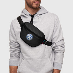 Поясная сумка Volkswagen Logo, цвет: 3D-принт — фото 2