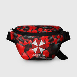 Поясная сумка Umbrella Corp, цвет: 3D-принт