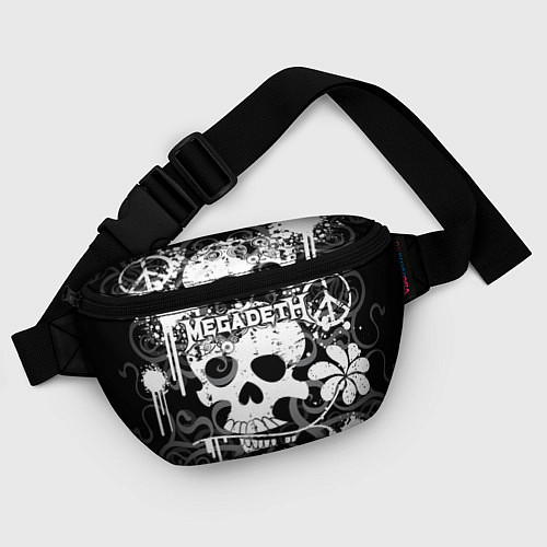 Поясная сумка Megadeth / 3D-принт – фото 4