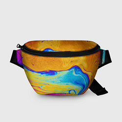 Поясная сумка ABSTRACT WAVES, цвет: 3D-принт
