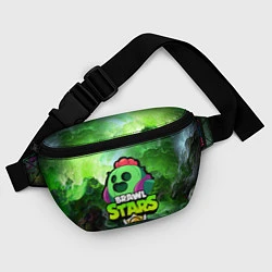 Поясная сумка BRAWL STARS SPIKE, цвет: 3D-принт — фото 2