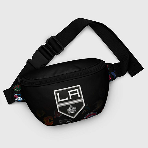 Поясная сумка NHL Los Angeles Kings / 3D-принт – фото 4