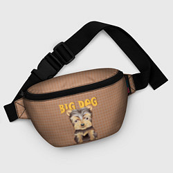 Поясная сумка Большой пёс, цвет: 3D-принт — фото 2