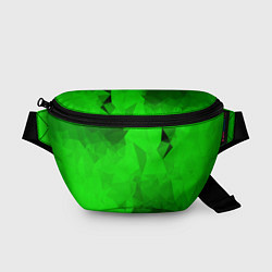 Поясная сумка GREEN, цвет: 3D-принт