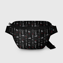 Поясная сумка Mulan Black Pattern