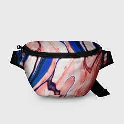 Поясная сумка Fluid art, цвет: 3D-принт