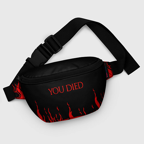 Поясная сумка YOU DIED / 3D-принт – фото 4