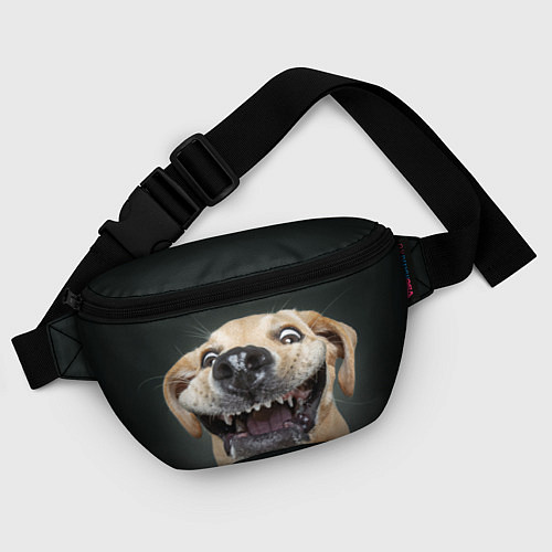 Поясная сумка Улыбающаяся Собака / 3D-принт – фото 4