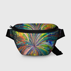 Поясная сумка Watercolor, цвет: 3D-принт
