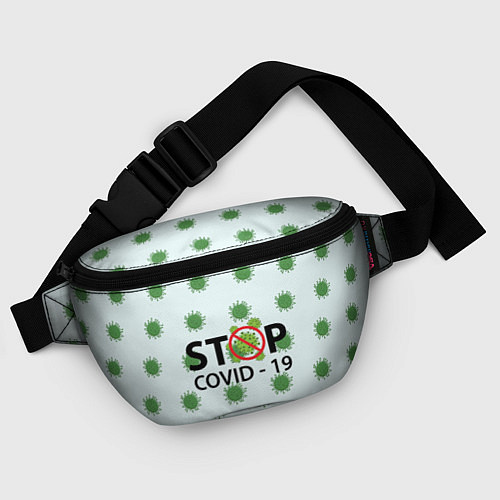 Поясная сумка Stop COVID / 3D-принт – фото 4