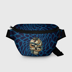 Поясная сумка Snake&Skull, цвет: 3D-принт