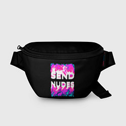 Поясная сумка Send Nudes, цвет: 3D-принт