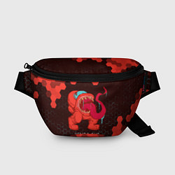 Поясная сумка AMONG US - Подозрительный, цвет: 3D-принт