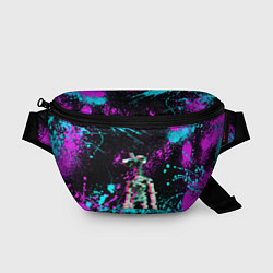 Поясная сумка Siren Head - Ultra Glitch, цвет: 3D-принт