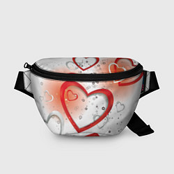 Поясная сумка Клуб Романтики, цвет: 3D-принт