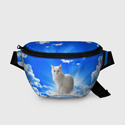 Поясная сумка Кот в облаках