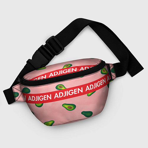 Поясная сумка Авокадный adjigen / 3D-принт – фото 4