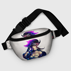 Поясная сумка KDA Akali, цвет: 3D-принт — фото 2