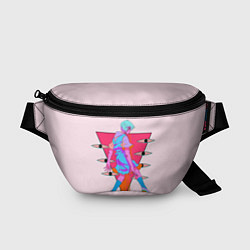 Поясная сумка Евангилион, цвет: 3D-принт
