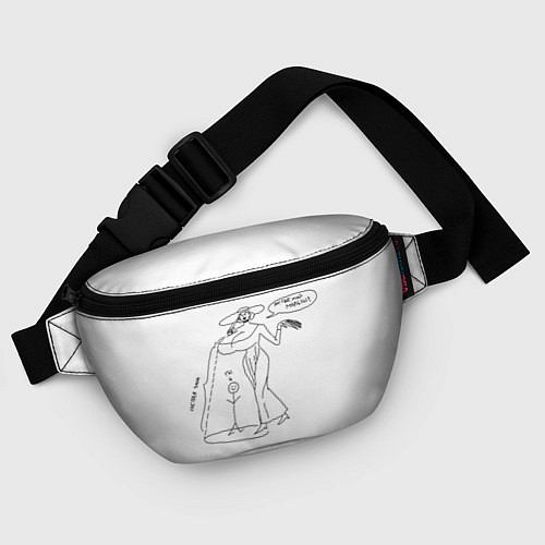 Поясная сумка Леди Димитреску мемный прикол / 3D-принт – фото 4