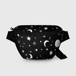 Поясная сумка Звездное небо, цвет: 3D-принт