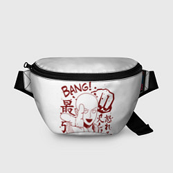 Поясная сумка One-Punch Man, цвет: 3D-принт