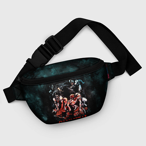 Поясная сумка Cannibal Corpse / 3D-принт – фото 4