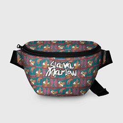 Поясная сумка SLAVA MARLOW 5, цвет: 3D-принт