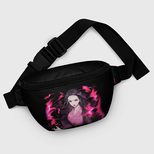 Поясная сумка NEZUKO НЕЗУКО KNY / 3D-принт – фото 4