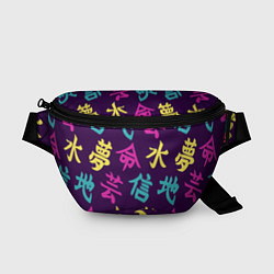 Поясная сумка Japanese pattern, цвет: 3D-принт