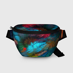 Поясная сумка Цветной дестрой, цвет: 3D-принт