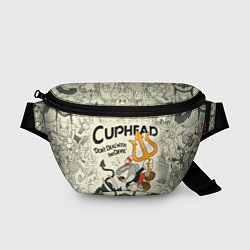 Поясная сумка Cuphead and Devil