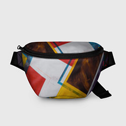 Поясная сумка KVADRO, цвет: 3D-принт